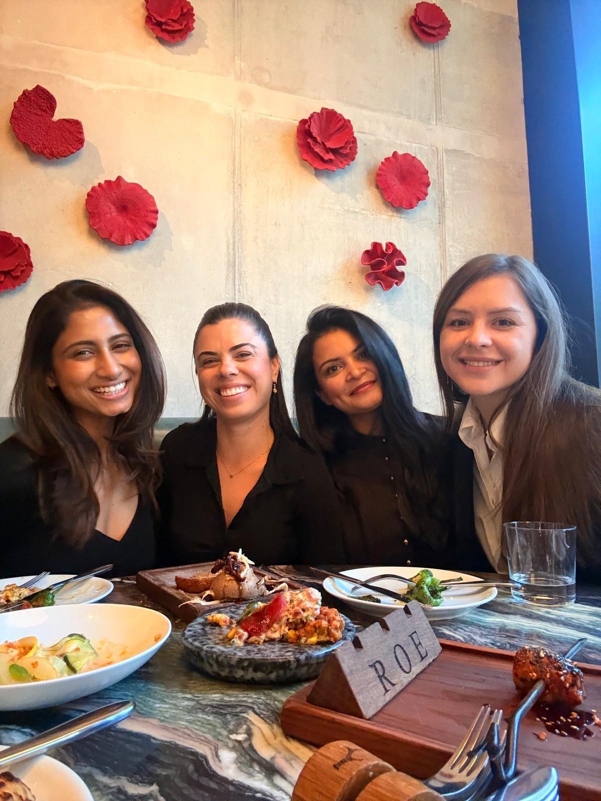 WSW members dinner at Roe NYC